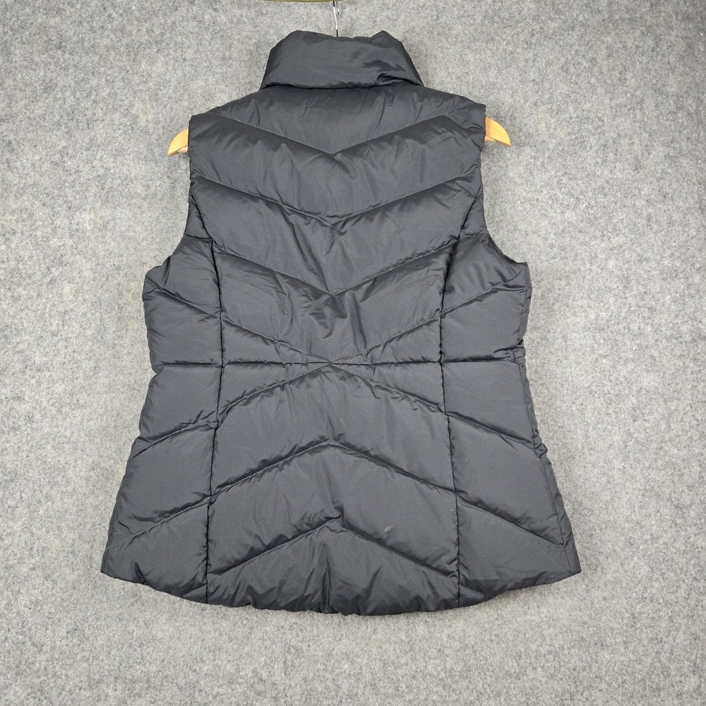 J Crew Vest Womens Medium Gray Sherpa Lined Down Filled Puffer Sleeveless Jacket - Picture 9 of 13